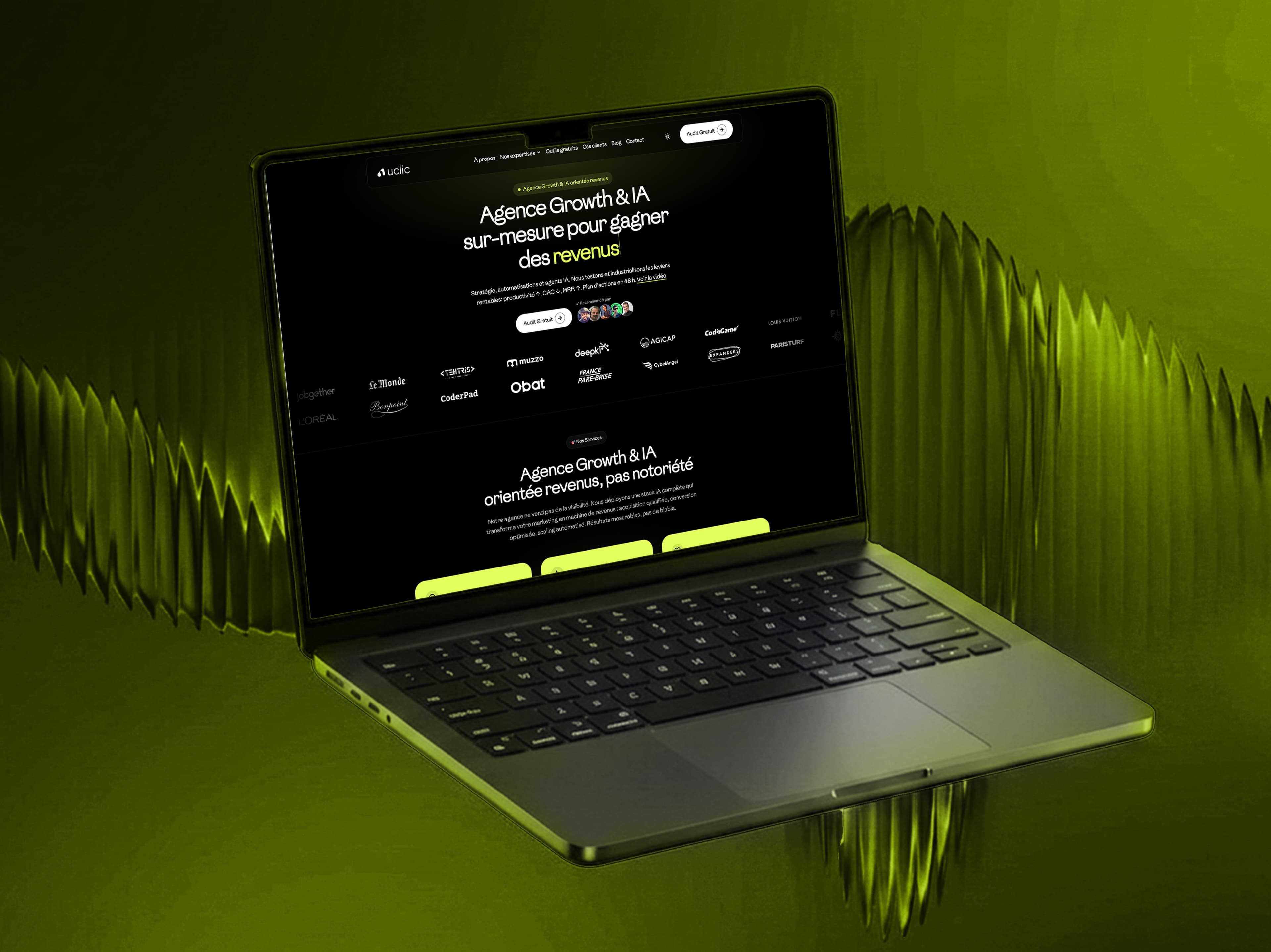 Uclic — Growth & AI Agency Website